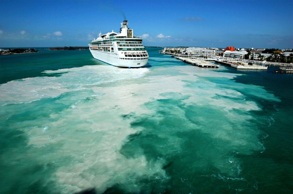 Cruise Ship in Key West